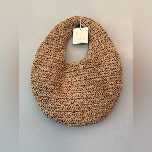 Sol And Mer Handbags - Woven Straw Handbag